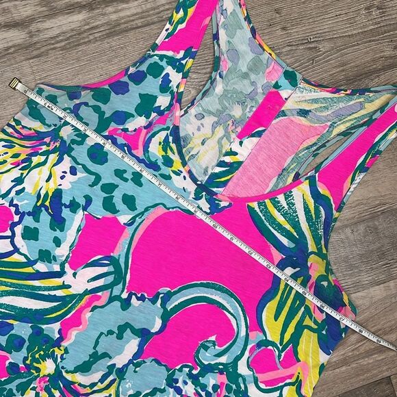 Lilly Pulitzer Melle Magenta Hottie Tank Dress - Picture 14 of 16